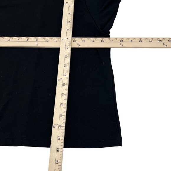 Banana Republic Womens Black Crew Neck Sweatshirt XS - Picture 4 of 6